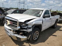 Salvage cars for sale from Copart Elgin, IL: 2015 GMC Sierra C1500