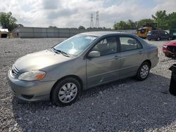 Salvage cars for sale at Barberton, OH auction: 2004 Toyota Corolla CE