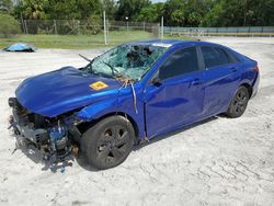 Salvage cars for sale at Fort Pierce, FL auction: 2022 Hyundai Elantra SEL