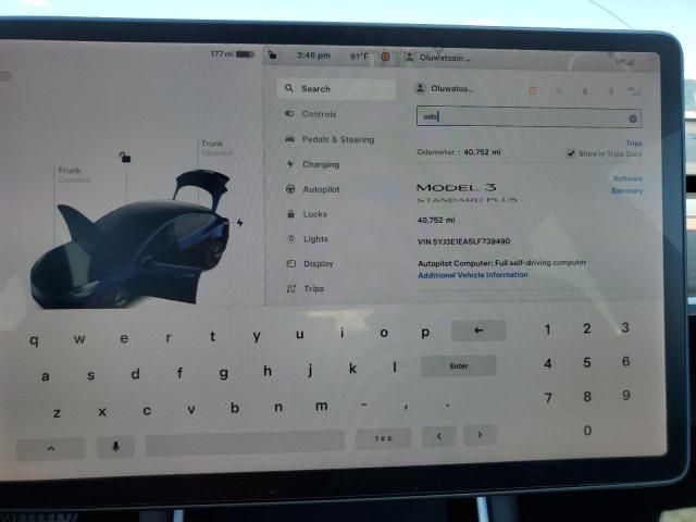 2020 Tesla Model 3