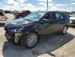 Salvage cars for sale at Indianapolis, IN auction: 2018 Chevrolet Equinox LS