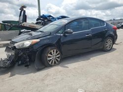 KIA Forte salvage cars for sale: 2014 KIA Forte EX