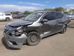 Salvage cars for sale at Las Vegas, NV auction: 2017 Nissan Versa S