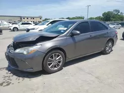 Salvage cars for sale at Wilmer, TX auction: 2017 Toyota Camry LE