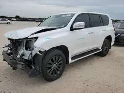 Salvage cars for sale at San Antonio, TX auction: 2021 Lexus GX 460 Premium