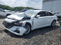 Salvage cars for sale at Windsor, NJ auction: 2021 Honda Accord LX