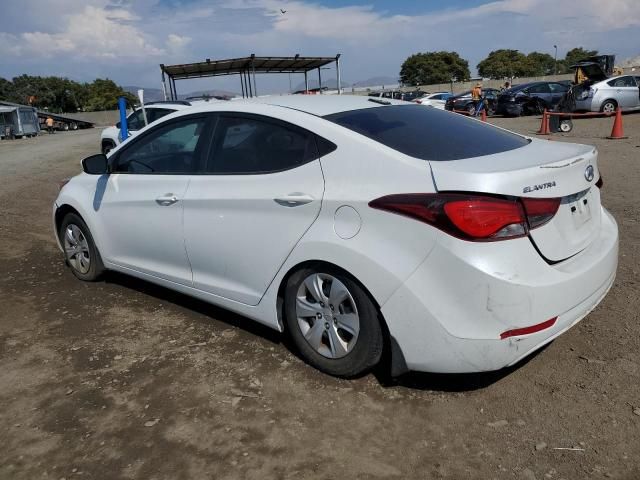 2016 Hyundai Elantra SE