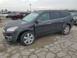 Salvage cars for sale at Indianapolis, IN auction: 2017 Chevrolet Traverse LT