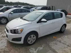 Salvage cars for sale at Franklin, WI auction: 2016 Chevrolet Sonic LS