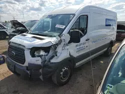 Salvage cars for sale at Elgin, IL auction: 2015 Ford Transit T-350