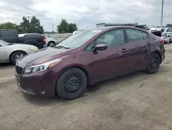 Salvage cars for sale at Moraine, OH auction: 2018 KIA Forte LX