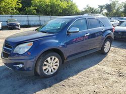 Chevrolet salvage cars for sale: 2010 Chevrolet Equinox LTZ