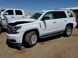 Salvage cars for sale at Brighton, CO auction: 2016 Chevrolet Tahoe C1500  LS