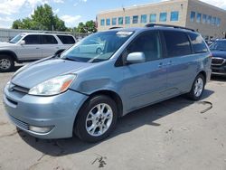 Toyota Sienna xle salvage cars for sale: 2004 Toyota Sienna XLE