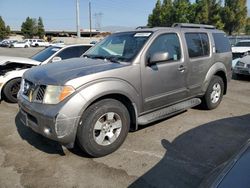 Nissan salvage cars for sale: 2006 Nissan Pathfinder LE