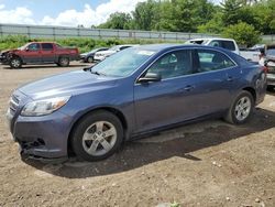 Salvage cars for sale at Davison, MI auction: 2013 Chevrolet Malibu LS