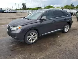 Lexus salvage cars for sale: 2010 Lexus RX 350