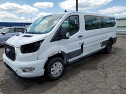 Salvage cars for sale at Woodhaven, MI auction: 2022 Ford Transit T-350