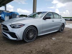 Salvage cars for sale at West Palm Beach, FL auction: 2023 Mercedes-Benz C300