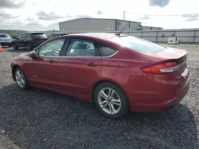 2018 Ford Fusion SE Hybrid