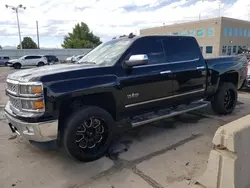 Flood-damaged cars for sale at auction: 2015 Chevrolet Silverado K1500 LTZ