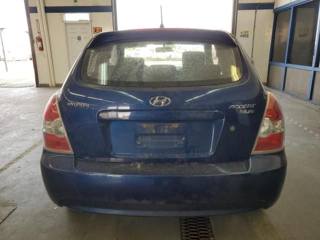 2010 Hyundai Accent Blue