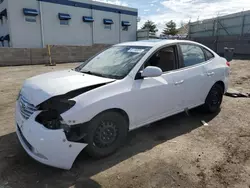 Salvage cars for sale at Albuquerque, NM auction: 2010 Hyundai Elantra Blue