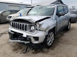 Jeep salvage cars for sale: 2019 Jeep Renegade Limited