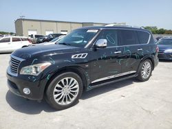 Salvage cars for sale from Copart Wilmer, TX: 2014 Infiniti QX80