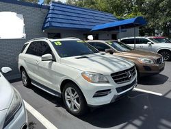 Mercedes-Benz m-Class salvage cars for sale: 2013 Mercedes-Benz ML 350