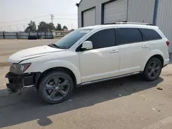 Carros salvage sin ofertas aún a la venta en subasta: 2015 Dodge Journey Crossroad