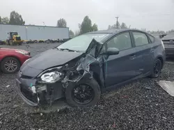 Salvage cars for sale at Portland, OR auction: 2015 Toyota Prius