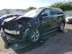 Salvage cars for sale at New Britain, CT auction: 2016 Toyota Highlander Limited