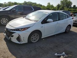 Salvage cars for sale at New Britain, CT auction: 2021 Toyota Prius Prime LE