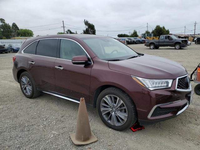 2017 Acura MDX Technology