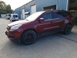 Salvage cars for sale at Anchorage, AK auction: 2015 Chevrolet Traverse LT