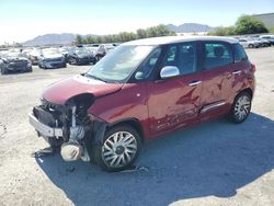 Salvage cars for sale at Las Vegas, NV auction: 2015 Fiat 500L Lounge