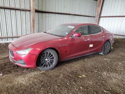 Maserati salvage cars for sale: 2015 Maserati Ghibli