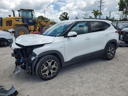 Salvage cars for sale at Riverview, FL auction: 2022 KIA Seltos EX