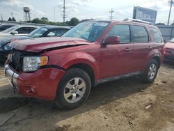 Ford salvage cars for sale: 2010 Ford Escape Limited