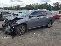 Salvage cars for sale at Eight Mile, AL auction: 2017 Nissan Pathfinder S