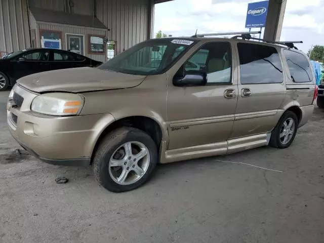 2005 Chevrolet Uplander Incomplete