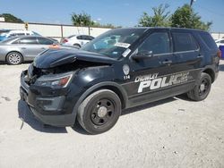 Salvage cars for sale at Haslet, TX auction: 2017 Ford Explorer Police Interceptor