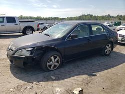 Salvage cars for sale at Fredericksburg, VA auction: 2003 Honda Accord EX