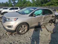 Salvage cars for sale at Waldorf, MD auction: 2018 Ford Edge SEL