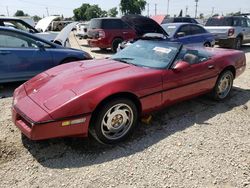 Salvage cars for sale at Los Angeles, CA auction: 1989 Chevrolet Corvette