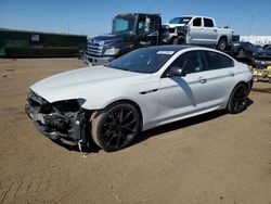 BMW 6 Series salvage cars for sale: 2015 BMW 640 XI Gran Coupe