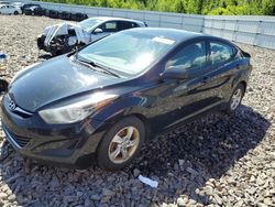 Salvage cars for sale from Copart Windham, ME: 2014 Hyundai Elantra SE