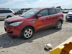 Salvage cars for sale at Kansas City, KS auction: 2016 Ford Escape SE