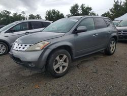 Salvage cars for sale at Baltimore, MD auction: 2005 Nissan Murano SL